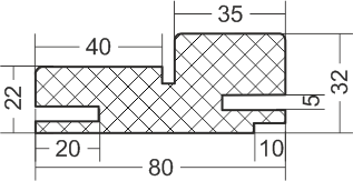 Коробочный брус Т 2100х80х32 схема.png