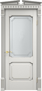 Недавно просмотренные - Дверь ПМЦ массив ольхи ОЛ7.2 белый грунт с патиной серебро, стекло 7-3