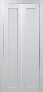 Недавно просмотренные - Дверь-книжка Эко 501.1 белый лед, глухая
