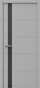 Недавно просмотренные - Дверь Квартет-Лайн эмаль RAL 7040, глухая, лакобель черный