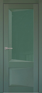 Недавно просмотренные - Дверь ДР Perfecto экошпон 108 Barhat Green, стекло Green