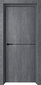 Схожие товары - Дверь V Loft экошпон Лофт-1 ольха серая, AL кромка черная, глухая