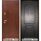 Схожие товары - Входная металлическая дверь Лекс 2 Рим Черный шелк/панель №13 Венге