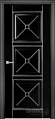 Схожие товары - Дверь Оникс Орлеан эмаль черная патина серебро, глухая