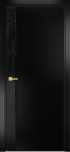 Недавно просмотренные - Дверь Оникс Дуо эмаль черная патина серебро/эмаль черная по МДФ, триплекс черный