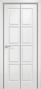 Недавно просмотренные - Дверь-книжка Оникс Неаполь фрезерованная эмаль белая, глухая
