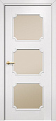 Схожие товары - Дверь Оникс Валенсия эмаль белая с текстурой, сатинат бронза