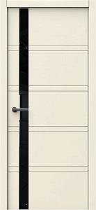 Недавно просмотренные - Дверь Квартет 2-Лайн эмаль RAL 9010, глухая, лакобель черный