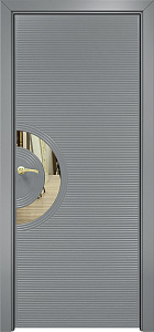 Недавно просмотренные - Дверь Оникс Диамант эмаль RAL 7040, глухая с зеркальной вставкой