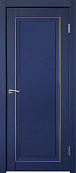 Схожие товары - Дверь ДР экошпон Деканто ПДГ 2 бархат blue вставка золотистая, глухая