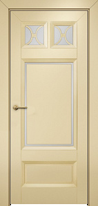 Недавно просмотренные - Дверь Оникс Шанель 2 фрезерованная эмаль RAL 1015 по МДФ, сатинато с решеткой