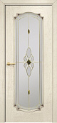 Схожие товары - Дверь Оникс Венеция 2 эмаль слоновая кость с патиной, стекло "Витраж Бевелс"