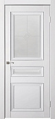 Схожие товары - Дверь ДР экошпон Деканто ПДО 4 бархат white вставка черная, сатинато белое