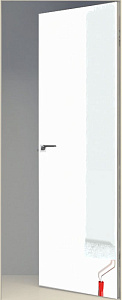Недавно просмотренные - Дверь скрытая под покраску MDN Invisible 2,0 м, кромка ABS, revers, 58 мм