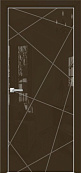 Схожие товары - Дверь Оникс Арт, лакобель коричневый RAL 8028, пескоструй №5