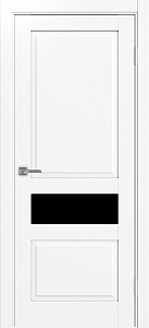 Недавно просмотренные - Дверь Эко 631.121 ОФ3 белый снежный, lacobel черный