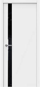 Недавно просмотренные - Дверь Лайн-1 эмаль белая, глухая, лакобель черный