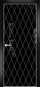 Схожие товары - Дверь Оникс Арт, лакобель черный RAL 9005, пескоструй №10