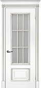 Схожие товары - Дверь Текона эмаль Smalta 08 белый RAL 9003 патина серебро, остекленная