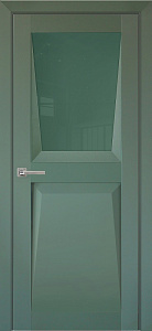 Недавно просмотренные - Дверь ДР Perfecto экошпон 107 Barhat Green, стекло Green