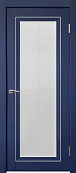 Схожие товары - Дверь ДР экошпон Деканто ПДО 2 бархат blue вставка серебристая, сатинато белое
