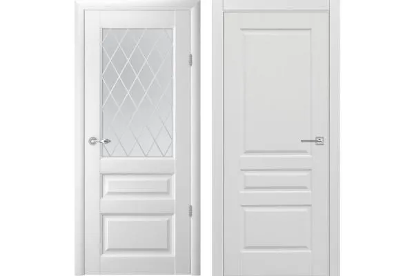 Белая дверь - от классики до современного стиля на примере 8 моделей